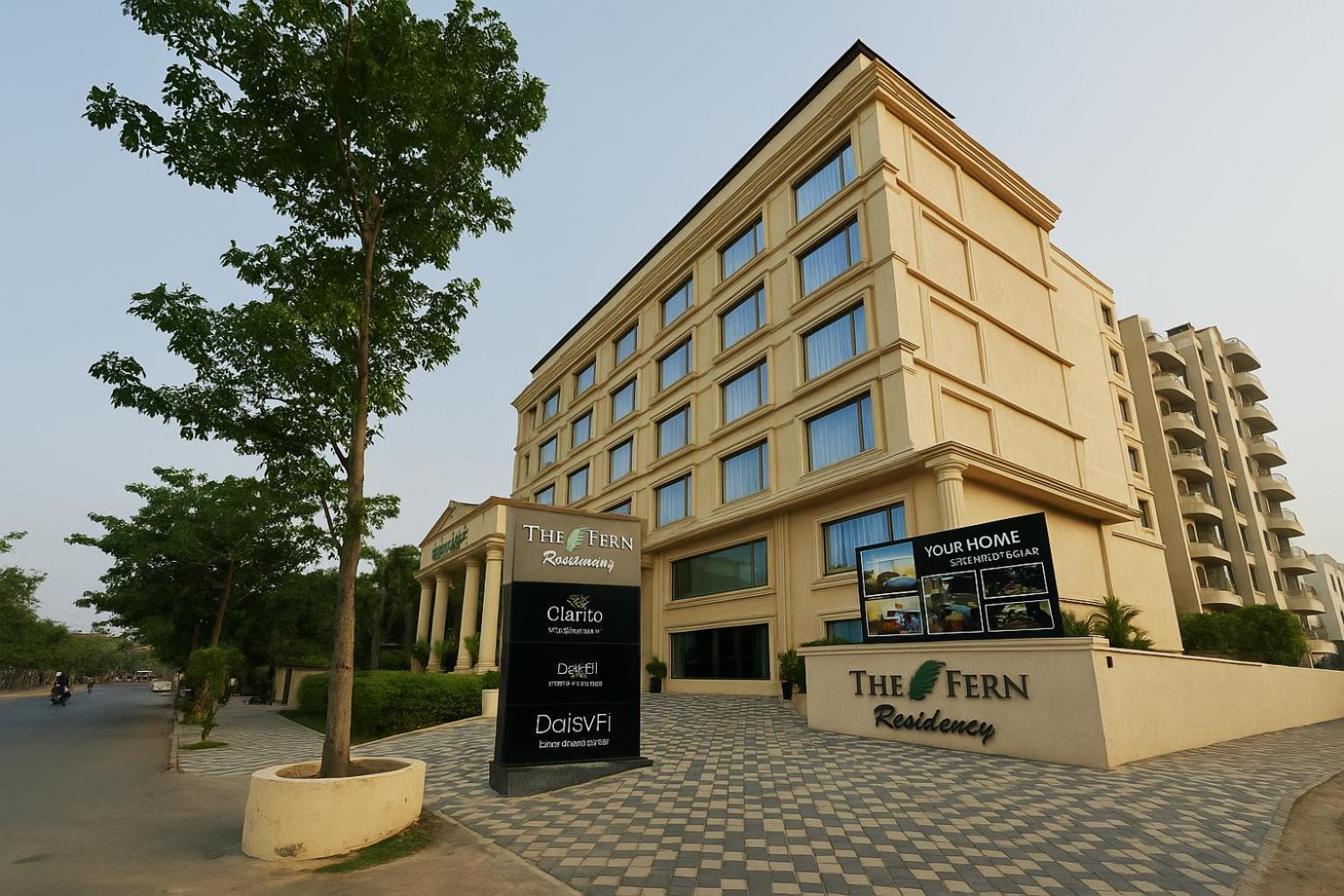 Hotel The Fern Residency Sarnath Varanasi Exterior foto